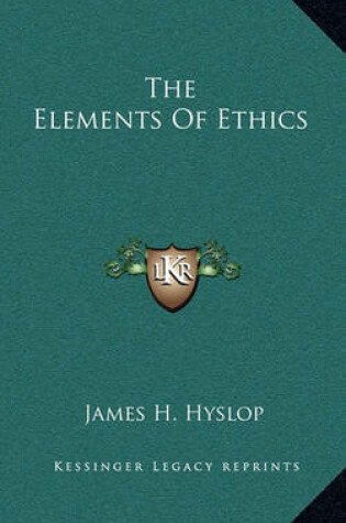 Cover of The Elements of Ethics