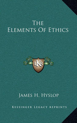 Book cover for The Elements of Ethics