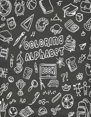 Book cover for Coloring Alphabet Book