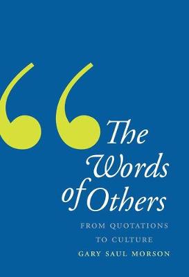 Book cover for The Words of Others