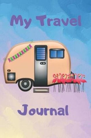 Cover of Camping RV Travel Blank Lined Journal Notebook