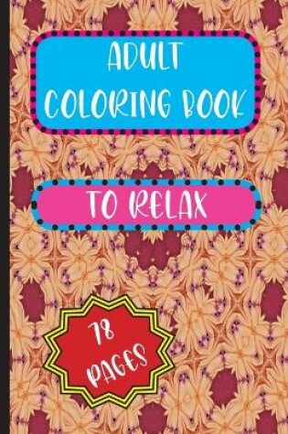 Cover of Adult Coloring Book