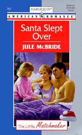 Book cover for Santa Slept Over