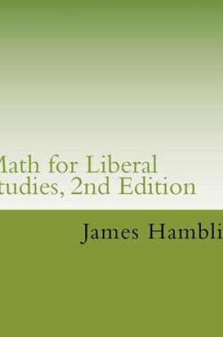 Cover of Math for Liberal Studies, Second Edition