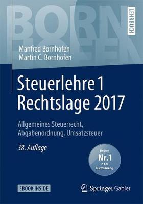 Book cover for Steuerlehre 1 Rechtslage 2017