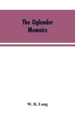 Cover of The Oglander memoirs