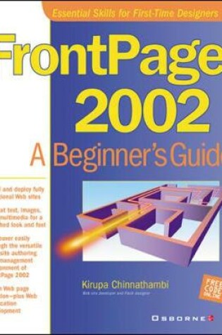 Cover of FrontPage(r) 2002: A Beginner's Guide