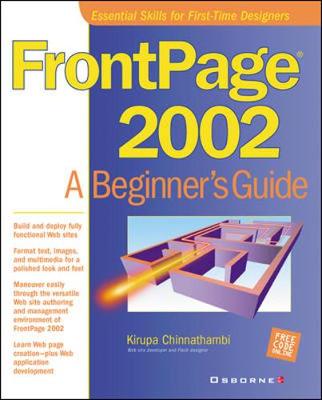 Book cover for FrontPage(r) 2002: A Beginner's Guide