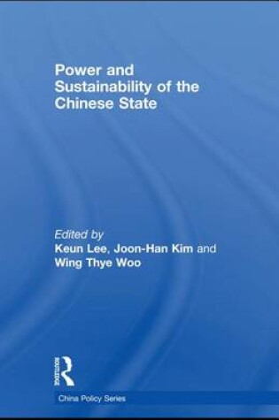 Cover of Power and Sustainability of the Chinese State