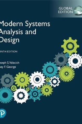 Cover of Modern Systems Analysis and Design, Global Edition