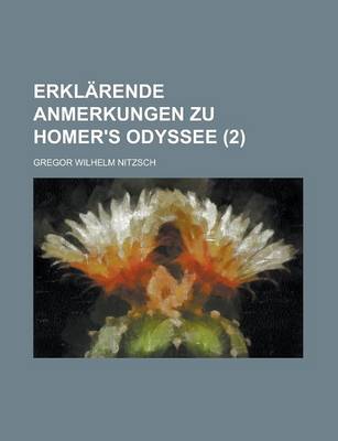 Book cover for Erklarende Anmerkungen Zu Homer's Odyssee (2 )