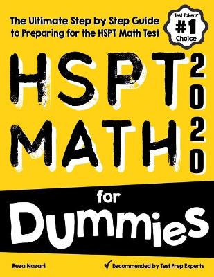 Book cover for HSPT Math for Dummies