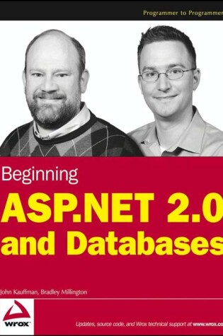 Cover of Beginning ASP.NET 2.0 and Databases