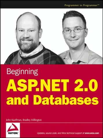 Book cover for Beginning ASP.NET 2.0 and Databases