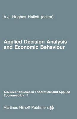 Book cover for Applied Decision Analysis and Economic Behaviour