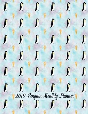 Book cover for 2019 Penguin Monthly Planner