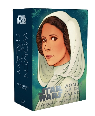 Book cover for Star Wars: Women of the Galaxy: 100 Collectible Postcards