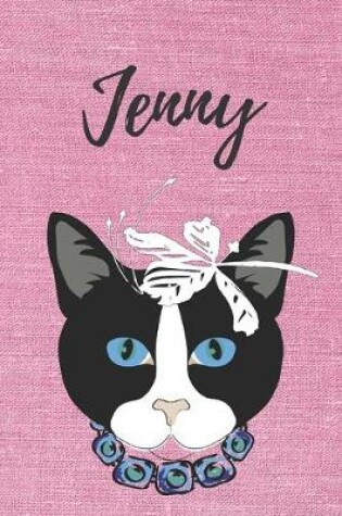 Cover of personalisiertes Notizbuch Katze / Journal / Malbuch / Tagebuch / Kritzelbuch / DIN A5 / Geschenk Jenny