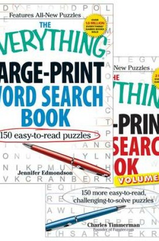 Cover of The Everything Large Print Word Search Bundle