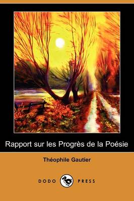 Book cover for Rapport Sur Les Progres de La Poesie (Dodo Press)