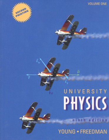 Book cover for University Physics 9e Volume 1 and 2 Bundled 2nd Printing Pb