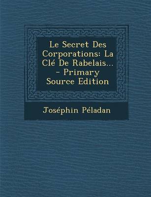 Book cover for Le Secret Des Corporations