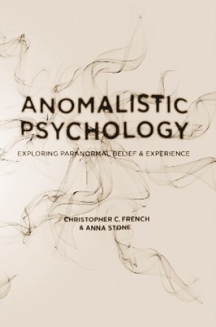 Cover of Anomalistic Psychology