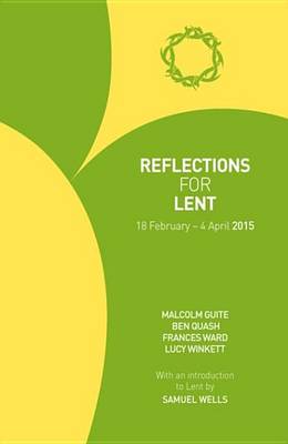 Book cover for Reflections for Lent 2015