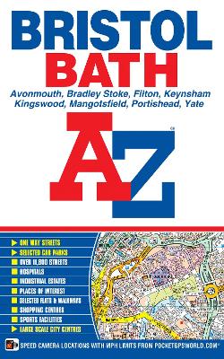 Book cover for Bristol and Bath A-Z Street Atlas (paperback)