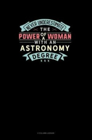 Cover of Never Underestimate The Power Of A Woman With An Astronomy Degree