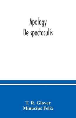 Book cover for Apology. De spectaculis