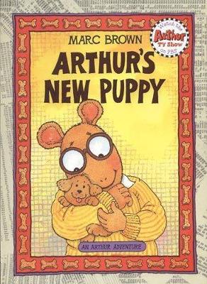 Book cover for Arthur's New Puppy