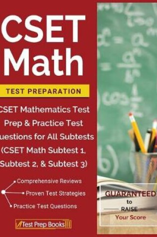 Cover of CSET Math Test Preparation