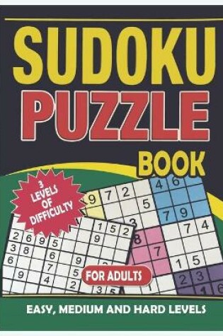 Cover of Sudoku Puzzle Book for Adults