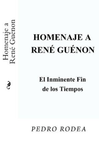 Cover of Homenaje a Rene Guenon