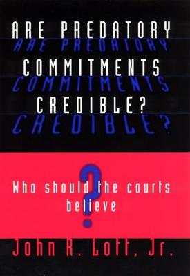 Book cover for Are Predatory Commitments Credible?