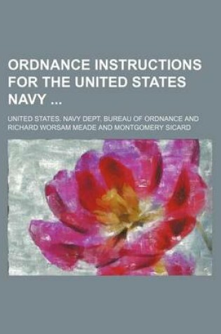Cover of Ordnance Instructions for the United States Navy