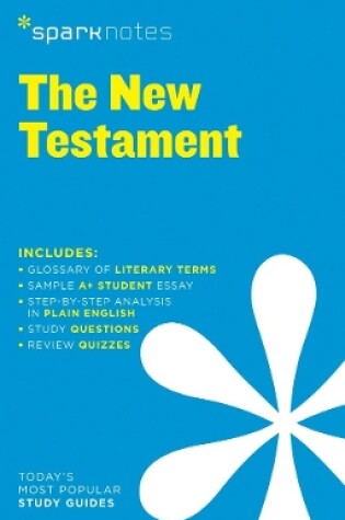Cover of New Testament SparkNotes Literature Guide