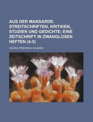 Book cover for Aus Der Mansarde (4-5)