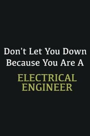 Cover of Don't let you down because you are a Electrical Engineer