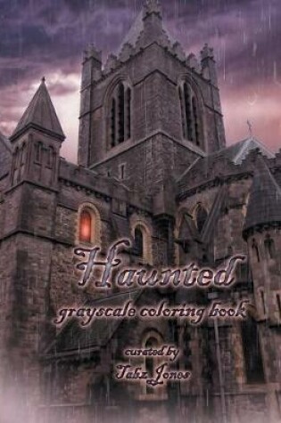 Cover of Haunted Grayscale Coloring Book