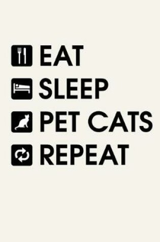 Cover of Eat, Sleep, Pet Cats & Repeat