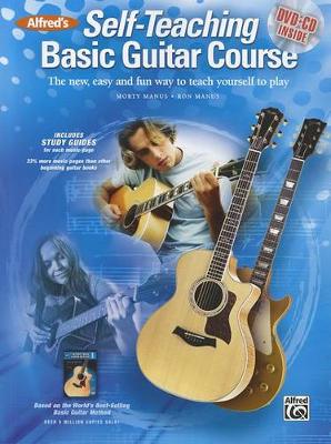 Book cover for Alfred's Self-Teaching Basic Guitar Course