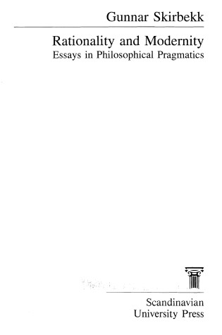 Cover of Rationality and Modernity