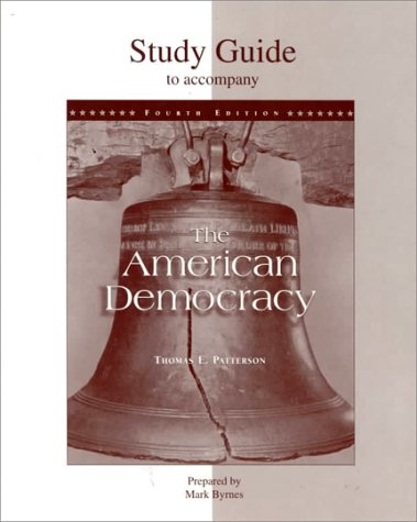 Book cover for Study Guide to Accompany the American Democracy