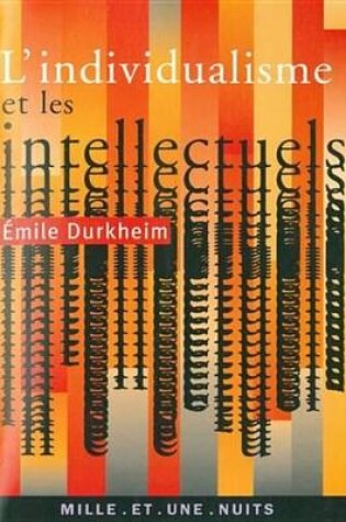 Cover of Les Intellectuels Et L'Individualisme