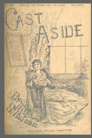 Cover of Journal Vintage Penny Dreadful Book Cover Reproduction Cast Aside