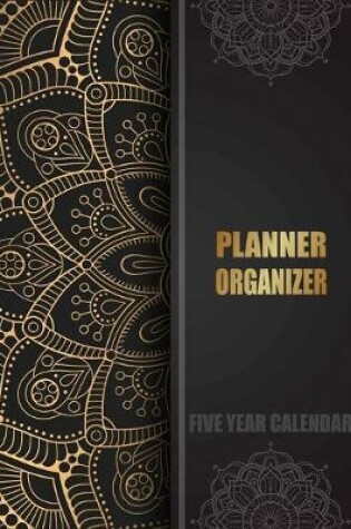 Cover of Planner Organizer Five Year Calendar