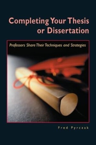 Cover of Completing Your Thesis or Dissertation