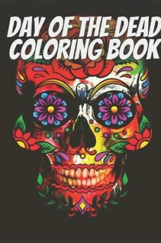 Cover of Day of the Dead coloring book